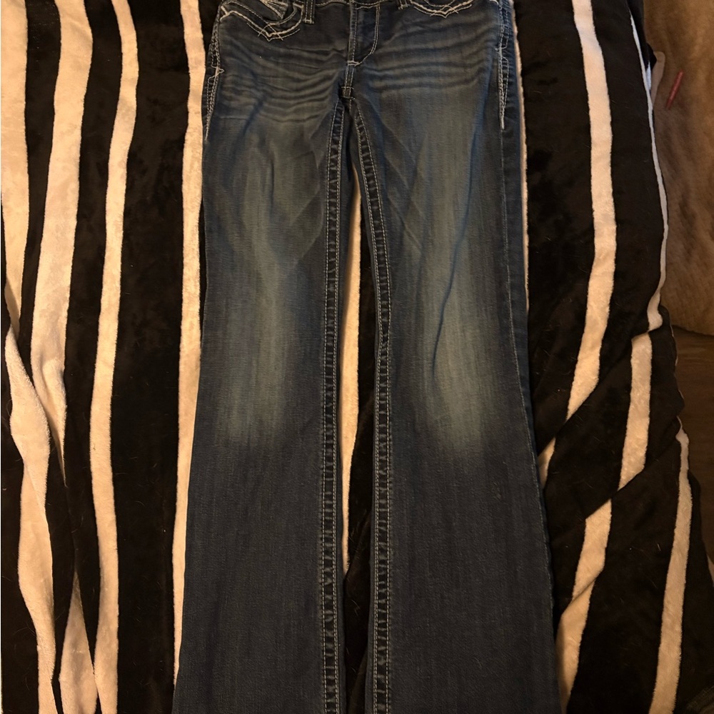 Ariat Women's Dark Blue boot cut perfect rise